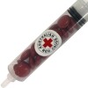 Syringe Filled With Choc Beans