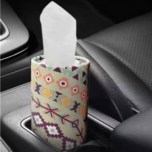 custom printed box of tissues that sits in your car cup holder